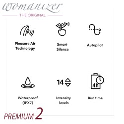 Love toys WOMANIZER PREMIUM 2 NOIR