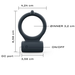 Love toys COCKRING VIBRANT POWER CLIT + DE DORCEL