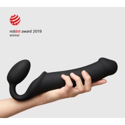 Love toys LOVE TOY CEINTURE SANS CEINTURE VIBRANT NOIR STRAP ON ME TAILLE: M