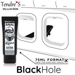 LUBRIFIANT ANAL RELAX EXTRA DILATATION DE "BLACK HOLE" 70 ML