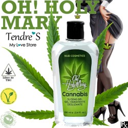 Bien Etre LUBRIFIANT GEL CANNABIS CHAUFFANT "OH ! HOLY MARY" 100 ML