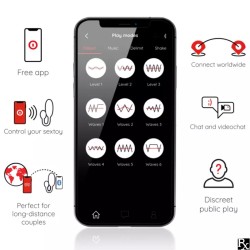 Love toys OEUF VIBRANT ROSE DENVER AVEC APPLICATION DE ONINDER