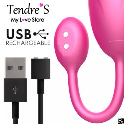 OEUF VIBRANT ROSE "TOKYO" AVEC APPLICATION  DE "ONINDER"