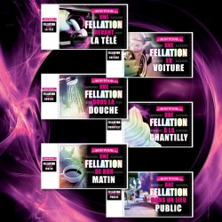 Jeux et Livres CHEQUIER SEXY FELLATION NUIT DE CHARME