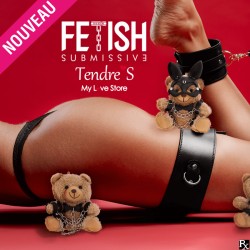 PORTE CLEFS OURS MISHKA B.D.S.M DE FETISH SUBMISSIVE TENDRESLOVE