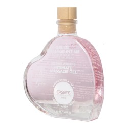 GEL DE MASSAGE INTIME GOURMAND BARBE A PAPA ET CHAUFFANT DE EXSENS