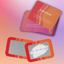 JEU DE CARTES GLIMMERS DE LOVE TO LOVE