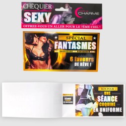 Jeux et Livres CHEQUIER SEXY FANTASMES NUIT DE CHARME