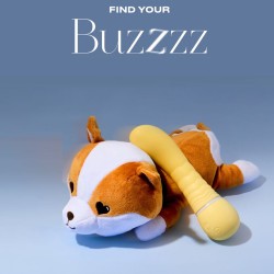 TROUSSE SEXTOYS PELUCHE SHIBAE AVEC SEXTOY JAUNE VIBRANT DE FRIDAY BAE