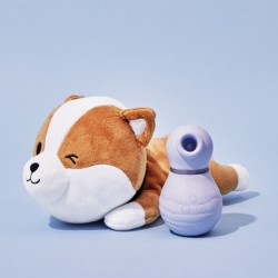 Love toys TROUSSE PELUCHE SHIBAE AVEC SEXTOY BLEU CLITORIDIEN DE FRIDAY BAE