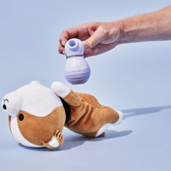 TROUSSE SEXTOYS PELUCHE SHIBAE AVEC SEXTOY BLEU CLITORIDIEN DE FRIDAY BAE