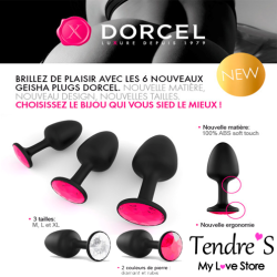 LE PLUG GEISHA TAILLE "XL" DE "DORCEL"