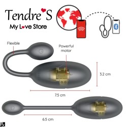 Love toys OEUF VIBRANT NOIR TOKYO AVEC APPLICATION DE ONINDER