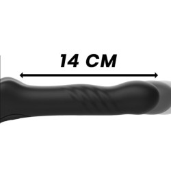 Love toys LOVE TOY CEINTURE SANS CEINTURE NOIR REMOTE CONTROL STRAPLESS VIBRATOR DE IBIZA