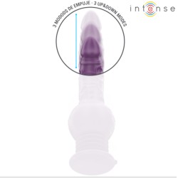 VIBRATEUR MULTIFONCTION TATUM AVEC VA ET VIENTS 24 CM VIOLET DE INTENSE