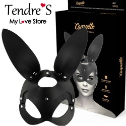 Accessoires MASQUE EN CUIR NOIR VEGETALIEN DE COQUETTE CHIC DESIRE