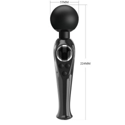 WAND NOIR SKYLER AVEC ECRAN DE PRETTYLOVE