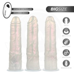 Love toys LOVE TOY VENTOUSE AVEC LUMIERE BLANCHE VIBRANT A DISTANCE DE COCK MILLER