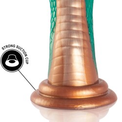 Love toys LOVE TOY VENTOUSE PYTHON COBRA VERT OR DE EPIC