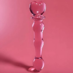 Love toys LOVE TOY EN VERRE TRANSPARENT ROSE N°21 DE NEBULA SERIES
