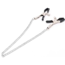 Accessoires PINCES A TETONS AVEC CHAINE 32 CM DE KINK