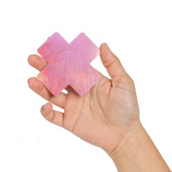 CACHES TETONS NIPPIES WOW BOOBS EN CROIX 2 PAIRES DE SECRET PLAY