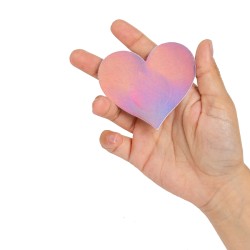 Accessoires CACHES TETONS NIPPIES WOW BOOBS EN COEUR 2 PAIRES DE SECRET PLAY