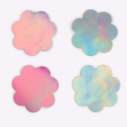 Accessoires CACHES TETONS NIPPIES WOW BOOBS EN FLEURS 2 PAIRES DE SECRET PLAY