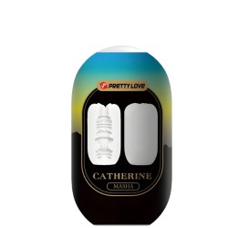 Masturbateurs OEUF MASTURBATEUR VERT JAUNE CATHERINE MASHA DE PRETTY LOVE