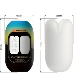 OEUF MASTURBATEUR VERT JAUNE CATHERINE MASHA DE PRETTY LOVE