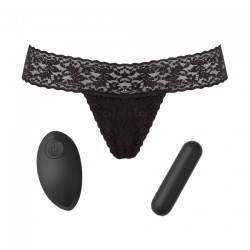 Love toys STRING CULOTTE SECRET PANTY 2 VIBRANTE AVEC TELECOMMANDE DE LOVE TO LOVE