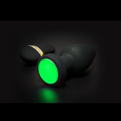 Plugs & Chapelets Anals PLUG VIBRANT ZEUS AVEC LED A TELECOMMANDE DE "YRANUS" TAILLE L