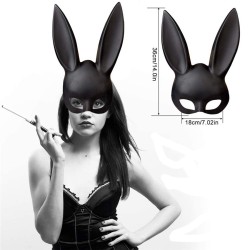 Accessoires MASQUE LAPIN NOIR MAT DE LEG AVENUE