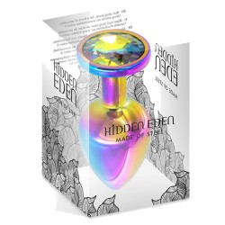 Plugs & Chapelets Anals PLUG METAL RAINBOW TAILLE S DE HIDDEN EDEN