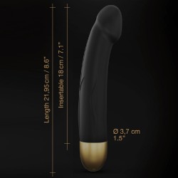 Love toys REAL VIBRATION M 2.0 RECHARGEABLE Noir & Or DE DORCEL