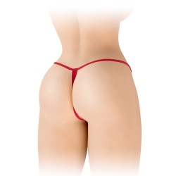 Lingerie Femme STRING ROUGE OUVERT DANUTA A DENTELLE DE FASHION SECRET