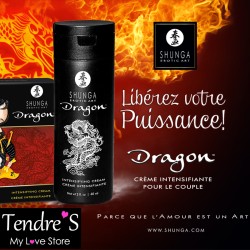 CREME D EXCITATION INTENSIFIANTE "DRAGON" DE "SHUNGA"
