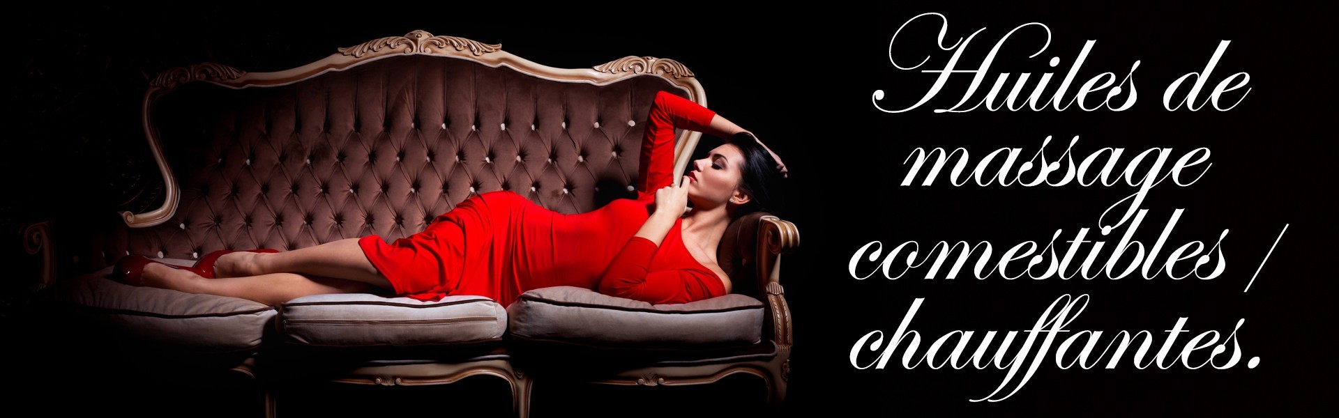 Huiles de Massage Comestibles Chauffantes